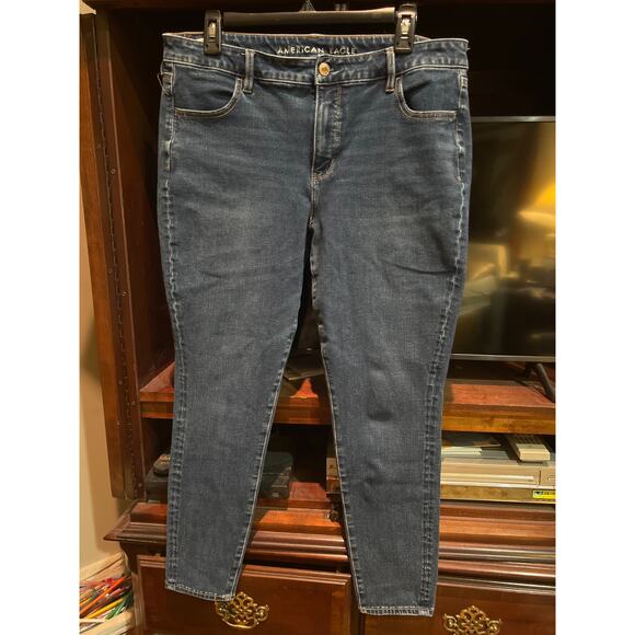 American Eagle Jeggings Women’s Size 16R Dream Stretch Comfortable Jeans - Picture 1 of 6